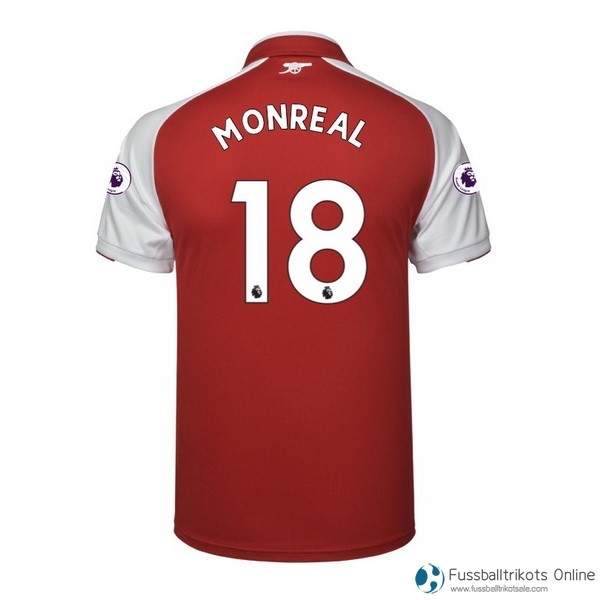 Arsenal Trikot Heim Monreal 2017-18 Fussballtrikots Günstig